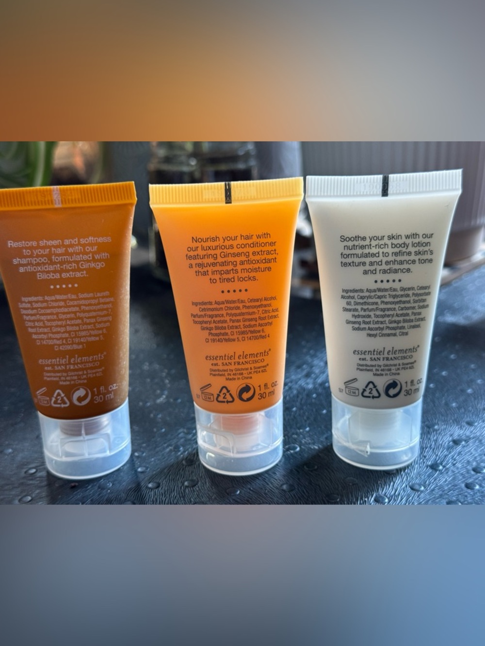 Lot of 23- Essential Elements BATHE Travel Size Lotion Soap Shampoo Conditioner - Picture 6 of 9